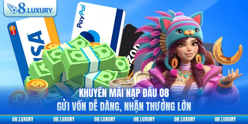 Khuyến Mãi Nạp Đầu O8 - Gửi vốn Dễ Dàng, Nhận Thưởng Lớn